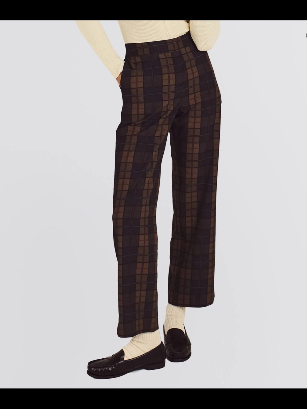 Womens Nora Pants Plaid